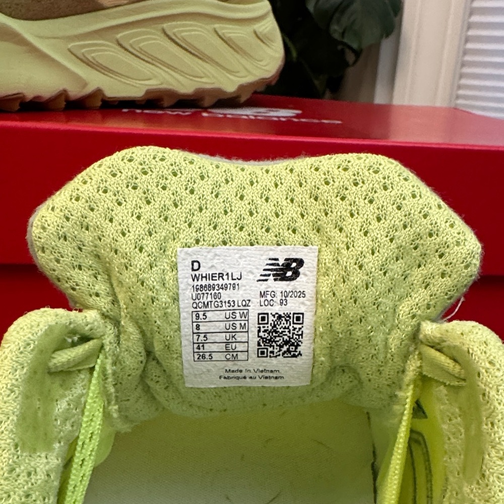 New Balance 9.5 Wide Vibram Outsole Trail Running Rocker Base X Hierro v9 - Picture 9 of 10